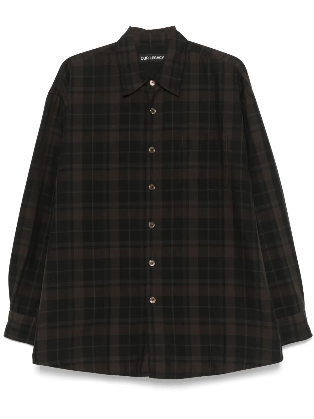 OUR LEGACY MENS SHIRTING BORROWED SHIRT - 1