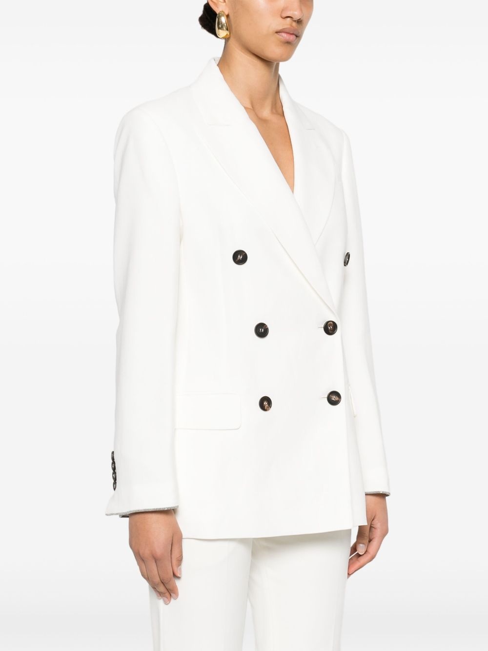 double-breasted blazer - 3