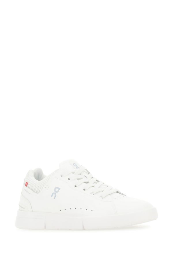 White leather and mesh The Roger Advantage sneakers - 2