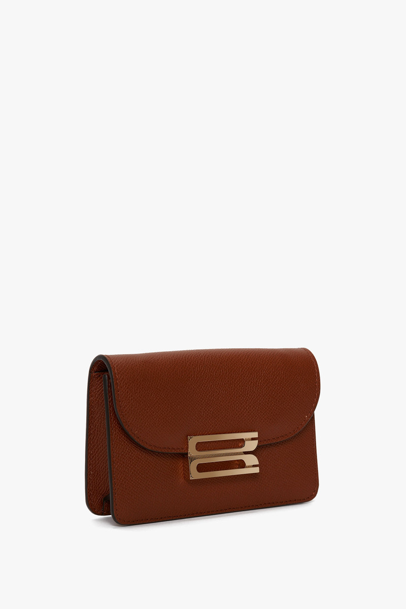 Exclusive Nano Dorian Bag In Tan Grained Leather 2