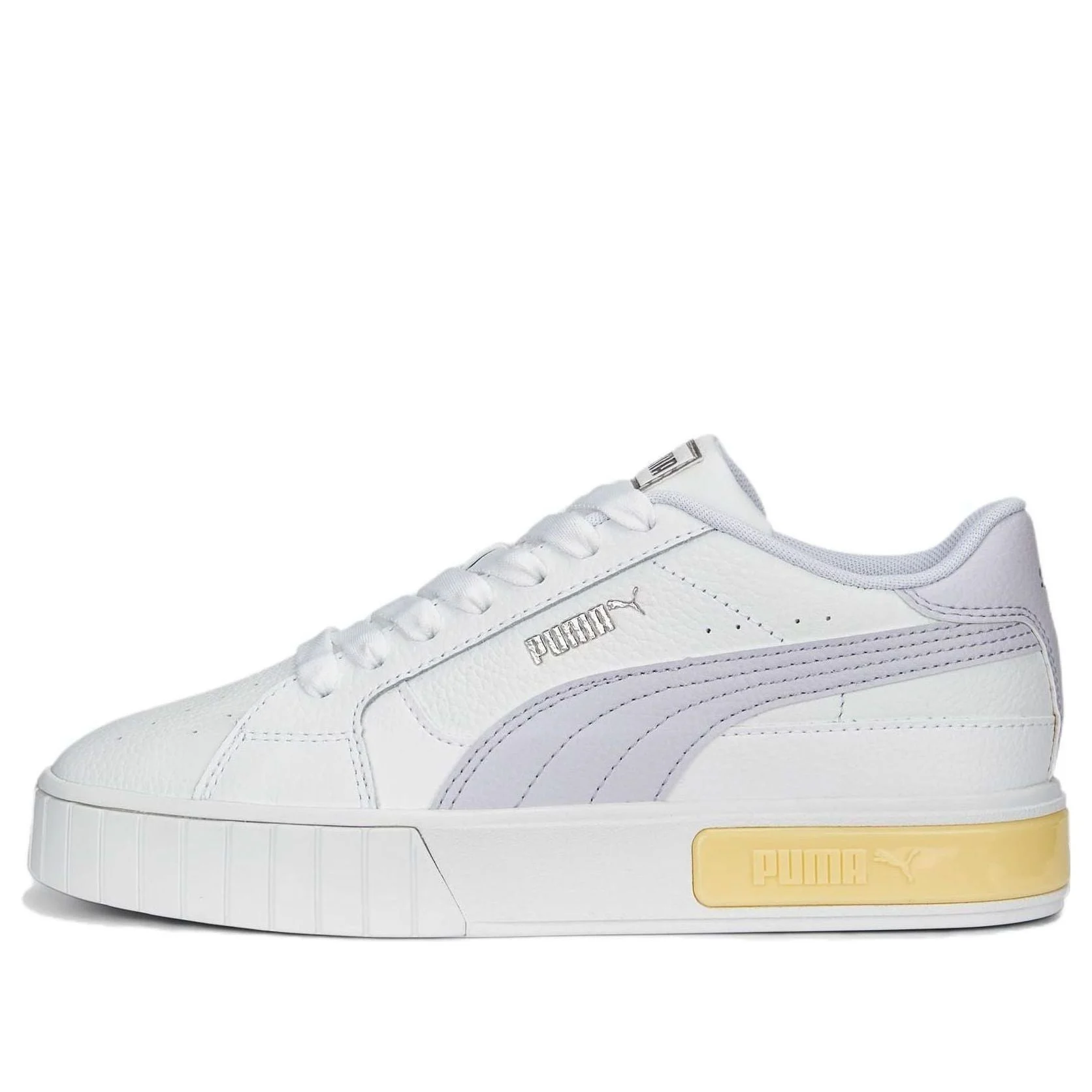 (WMNS) PUMA Cali Star 'White Grey Yellow' 380176-15 - 1