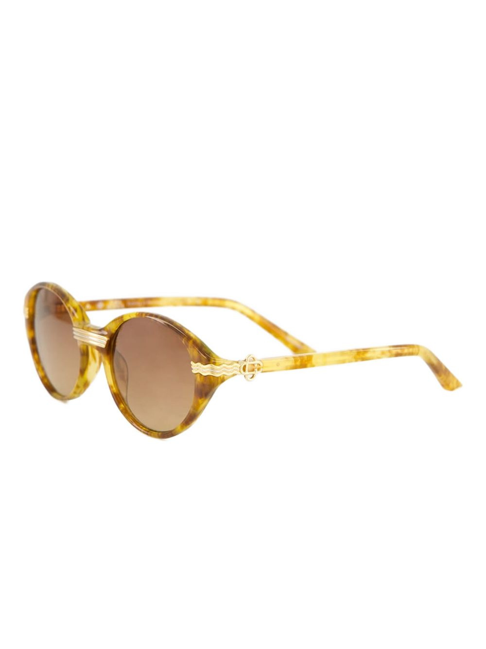 Cannes oval-frame sunglasses - 3