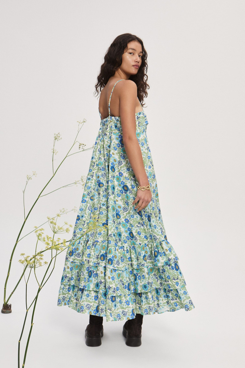 Pam Tiered Midi Dress 4
