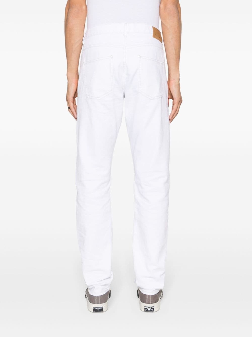 Jack mid-rise straight-leg jeans - 4