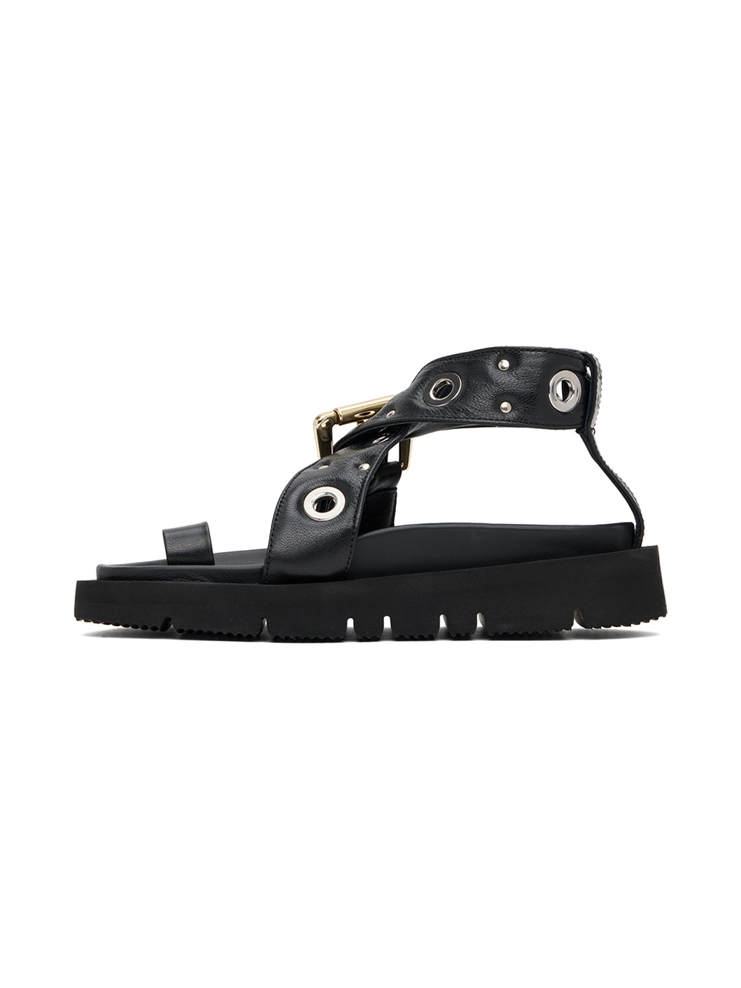 Black Natacha Ramsay-Levi Edition Concarneau Sandals - 3