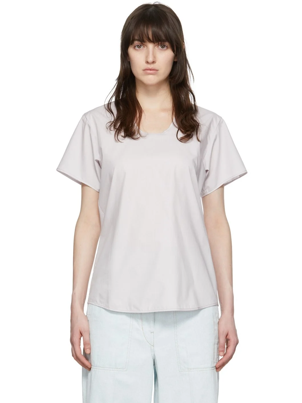 Purple Cotton T-Shirt - 1