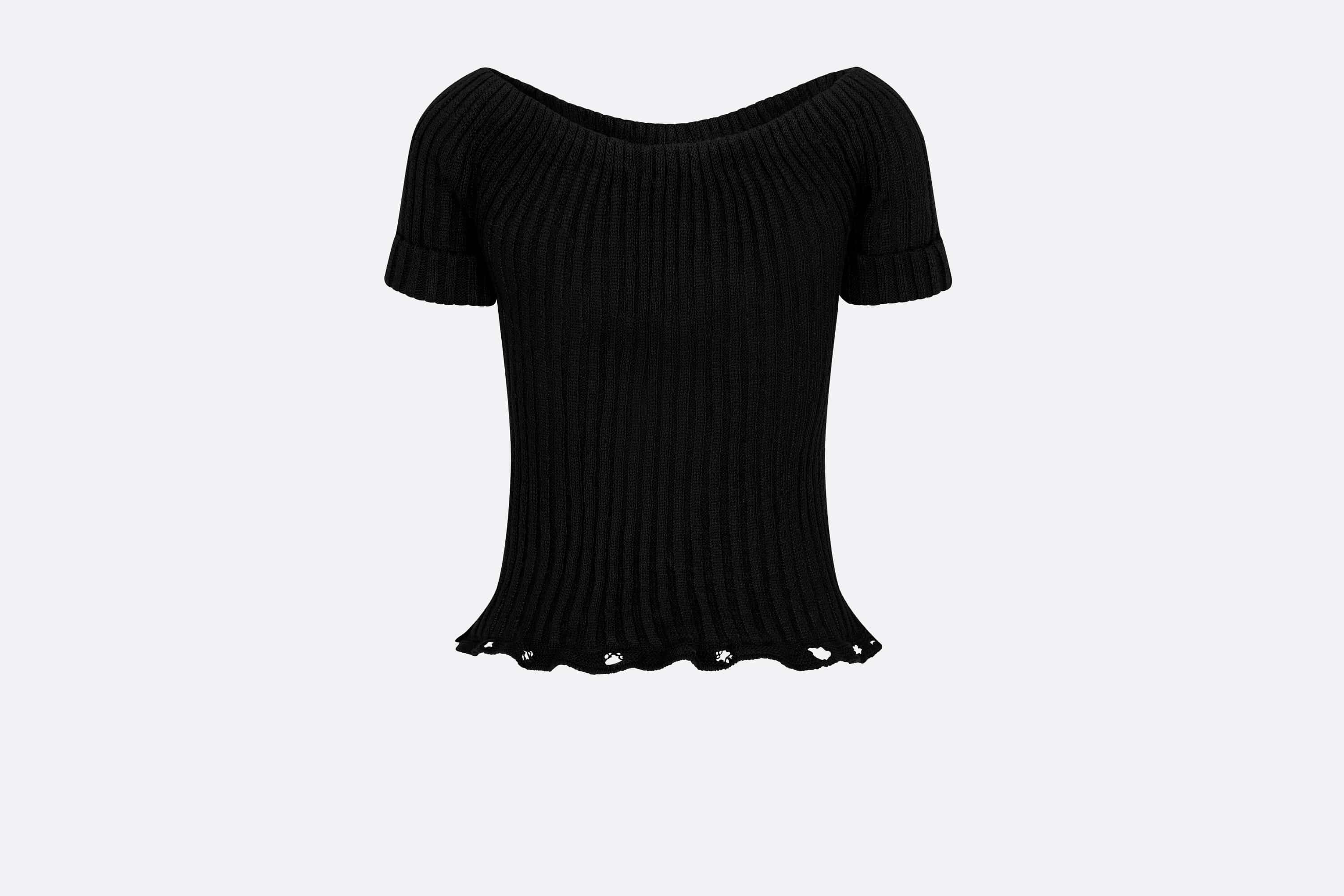 Short-Sleeved Sweater - 2