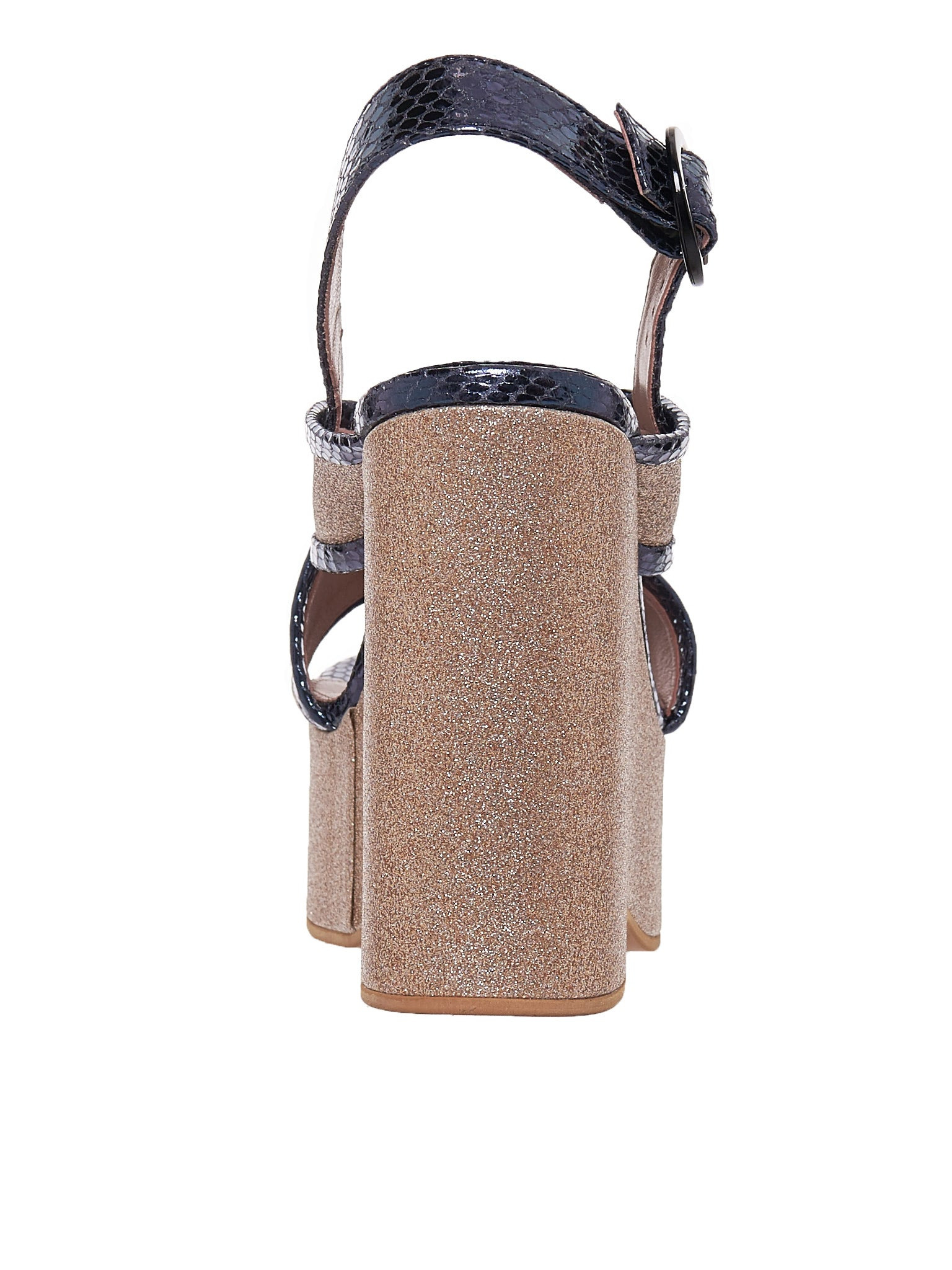 Glitter Wedge Sandal - 5