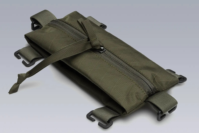ACRONYM 3A-MZ1 Modular Speedzip Pocket Olive outlook