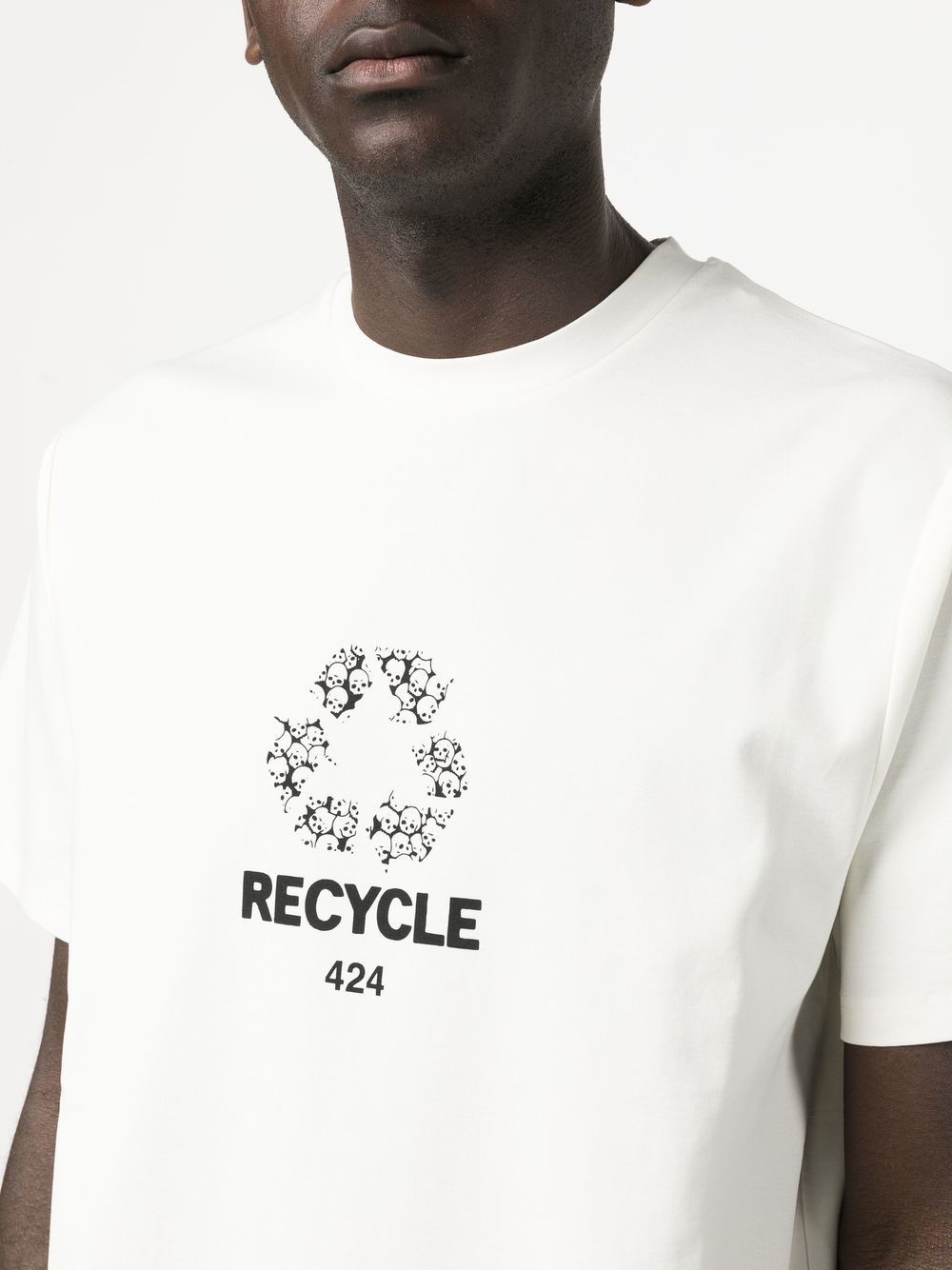 graphic logo print T-shirt - 5