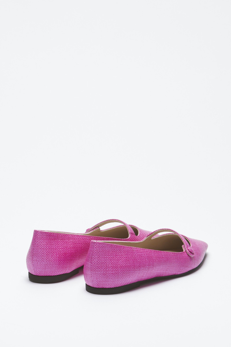N°21 INTERWOVEN BALLET PUMPS outlook