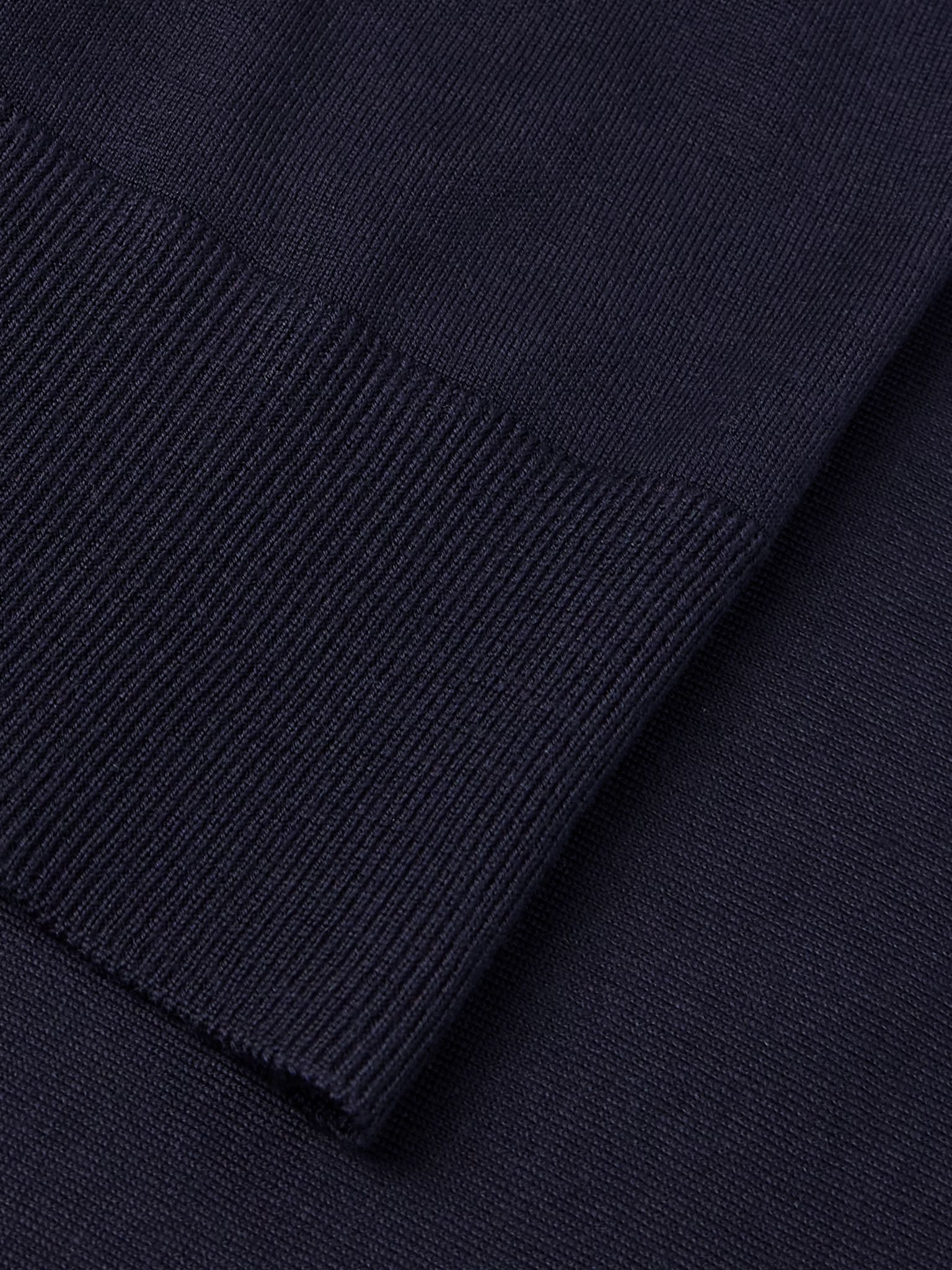 Wish® Virgin Wool Sweater Navy - 5