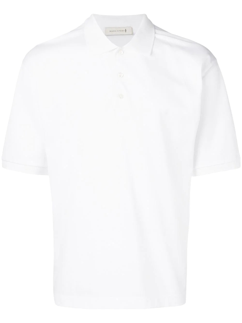 White Cotton Polo Shirt | GCS-027 - 1