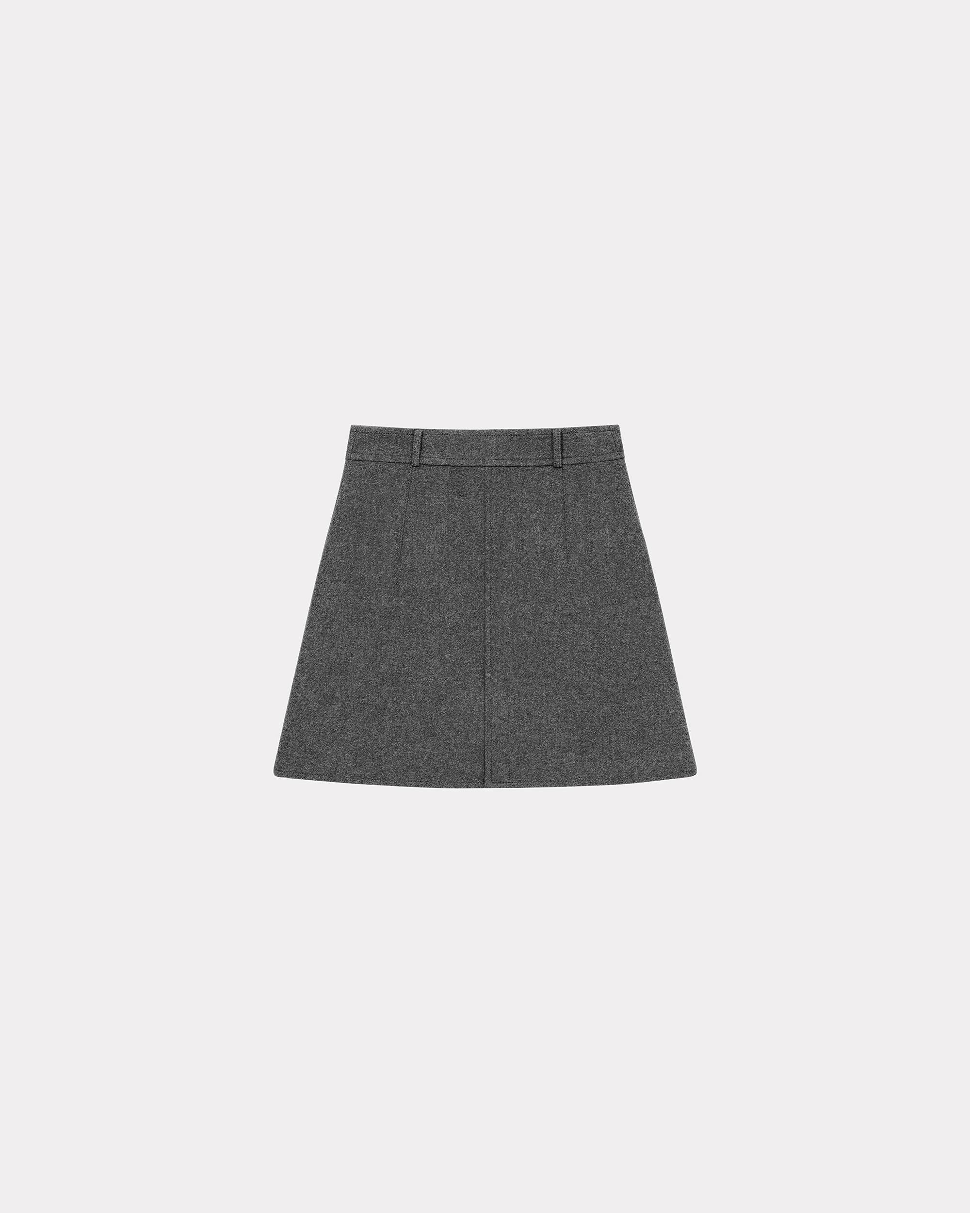 Woollen mini skirt - 2