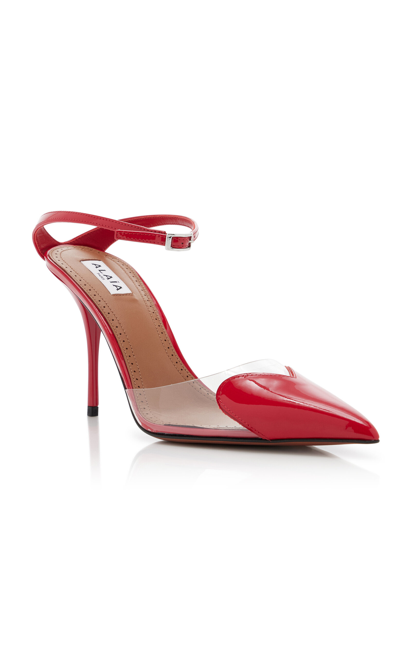 Patent Leather, PVC Pumps red - 4