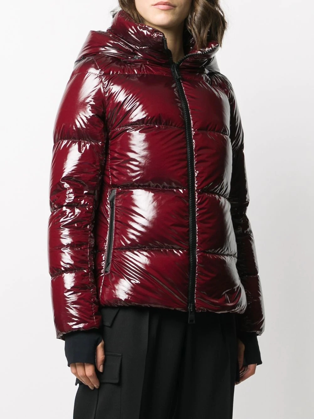 hooded puffer jacket - 3