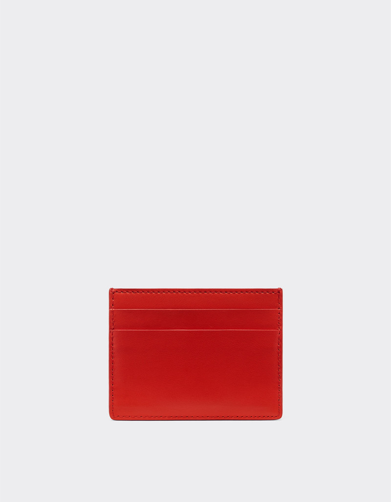 Ferrari Card holder in patent leather outlook