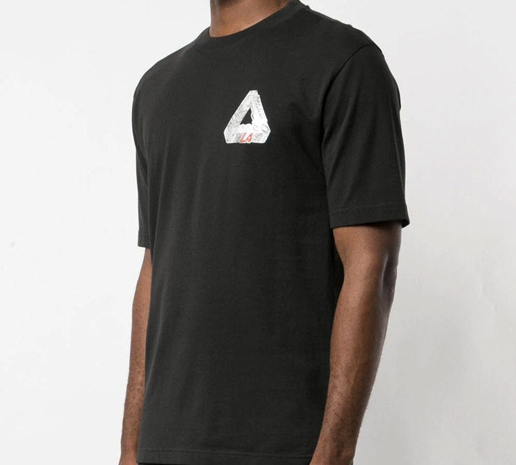 Men's PALACE Terminator Back Printing Short Sleeve Black P16TS164 - 3
