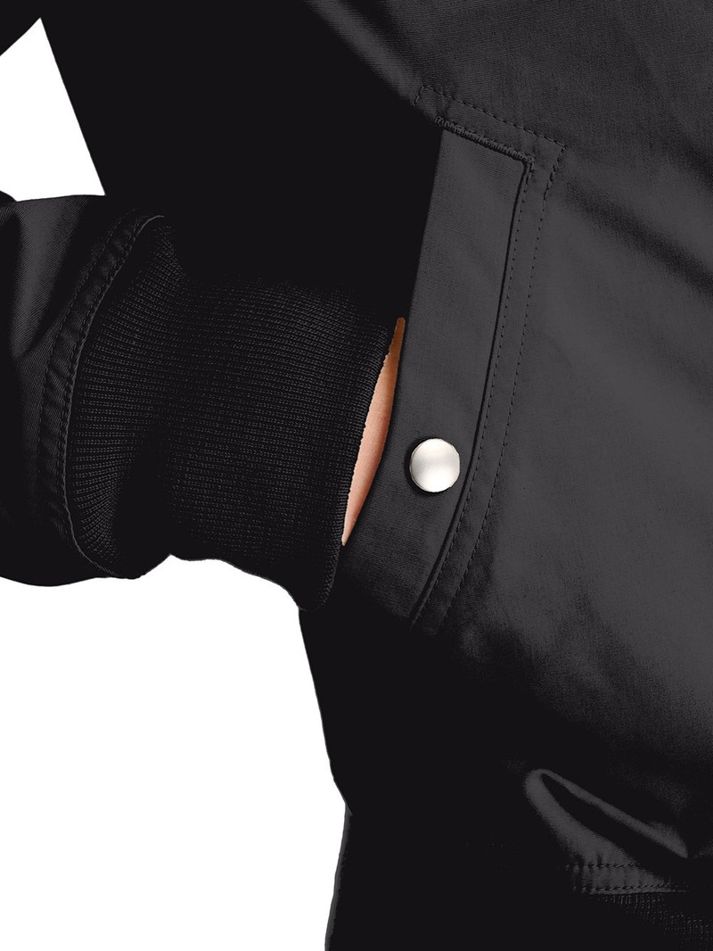 Rick Owens DRKSHDW Taffeta Flight Bomber Jacket 10