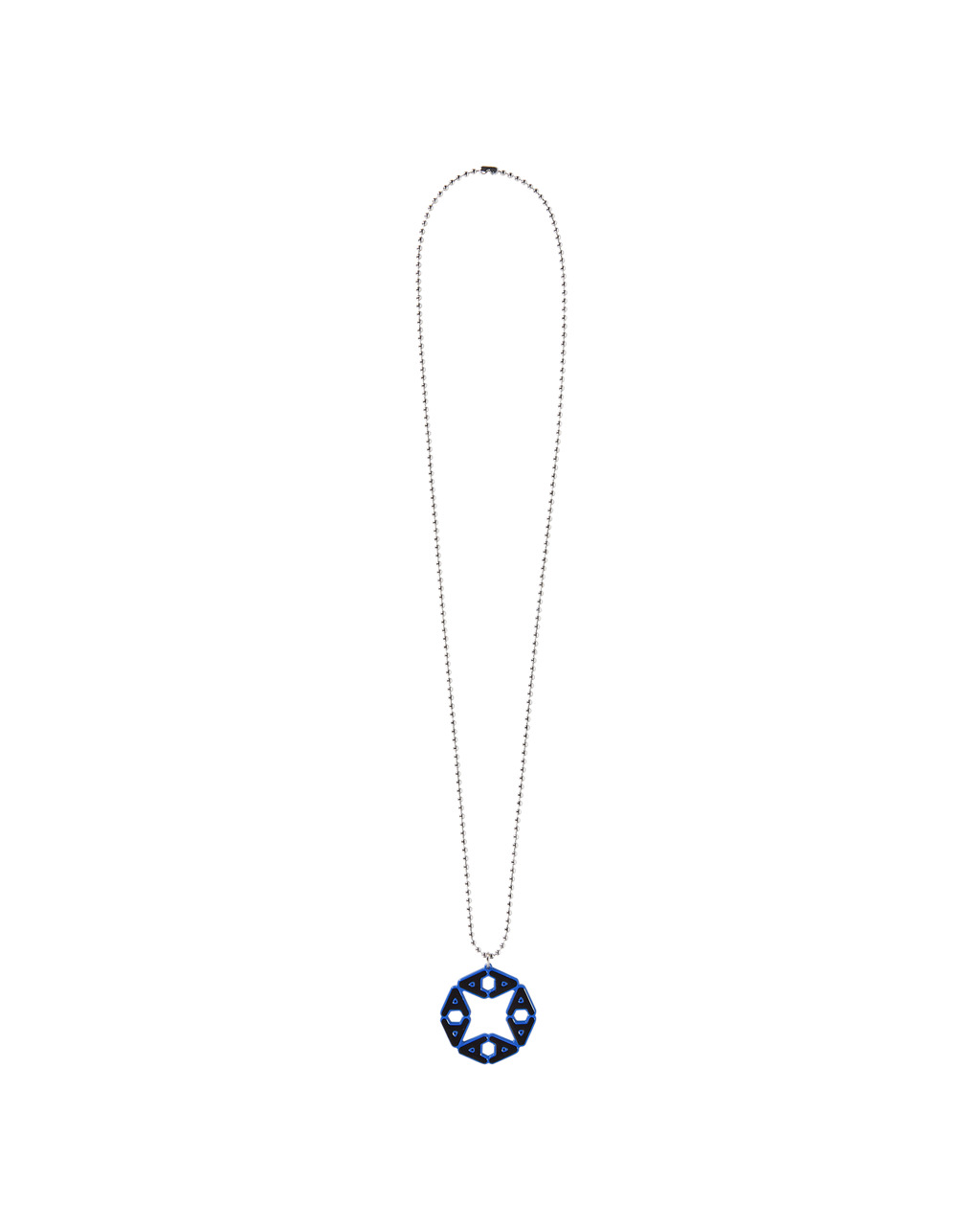 MARK FLOOD CIRCLE A PENDANT NECKLACE - 1