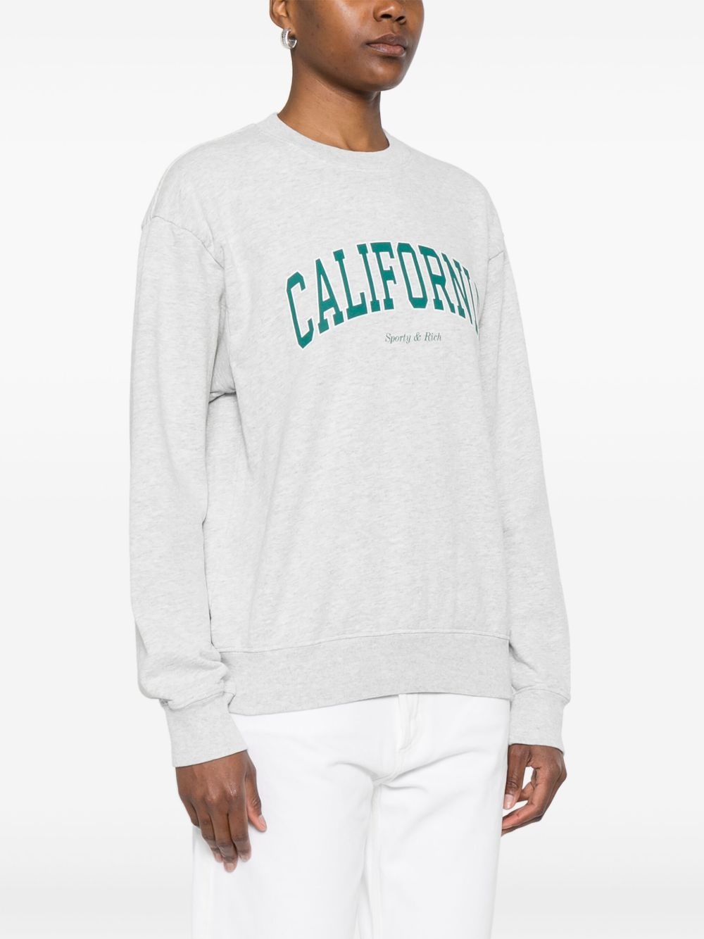 logo-print sweatshirt - 3