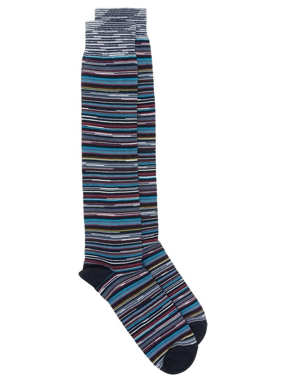 HIGH COTTON STRIPED SOCKS - 1