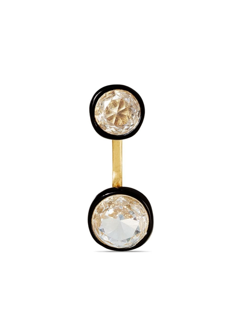 ROXANNE ASSOULIN Diamond Girl float earrings outlook