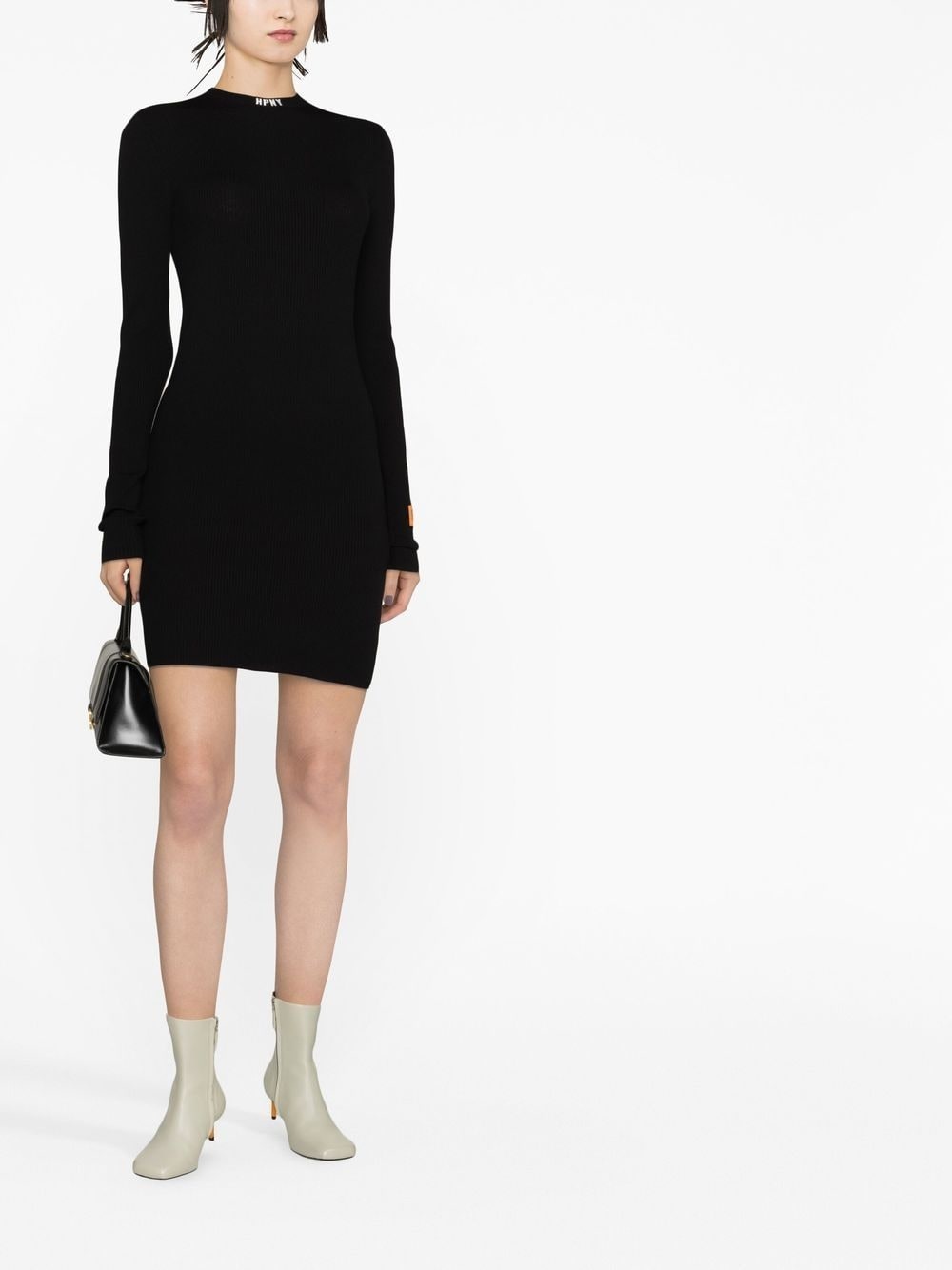 logo-print dress - 2
