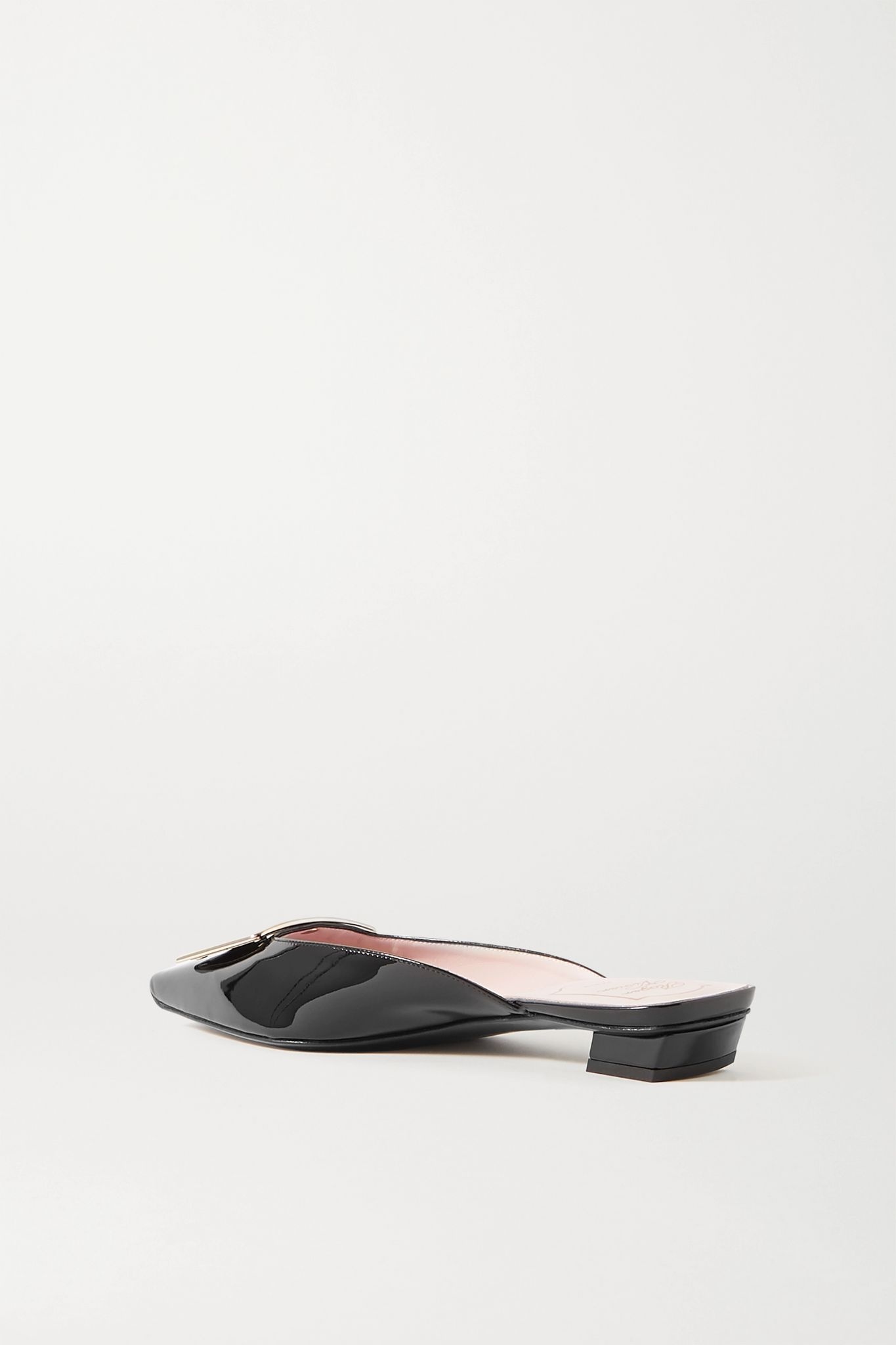 Belle Vivier patent-leather mules - 3