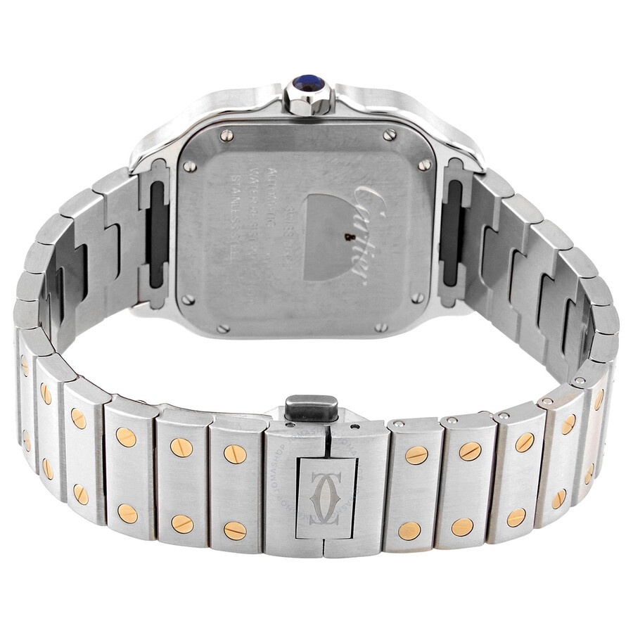 Cartier Santos Automatic Medium Size Silver Dial Ladies Watch W2SA0016 - 3