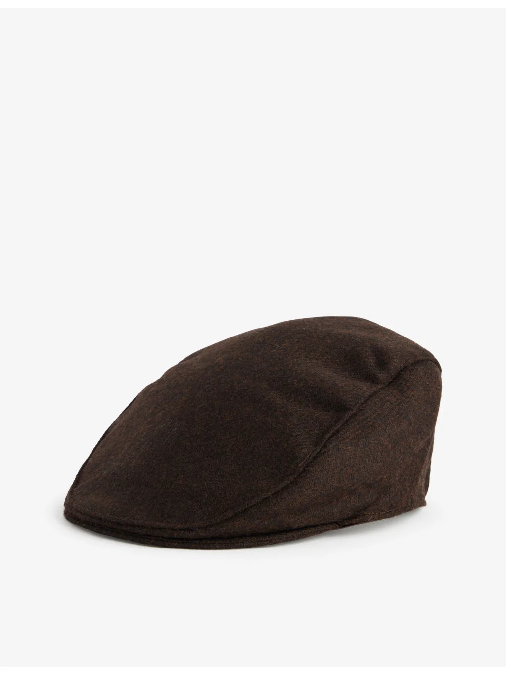 Fernworthy flat-crown wool cap - 1