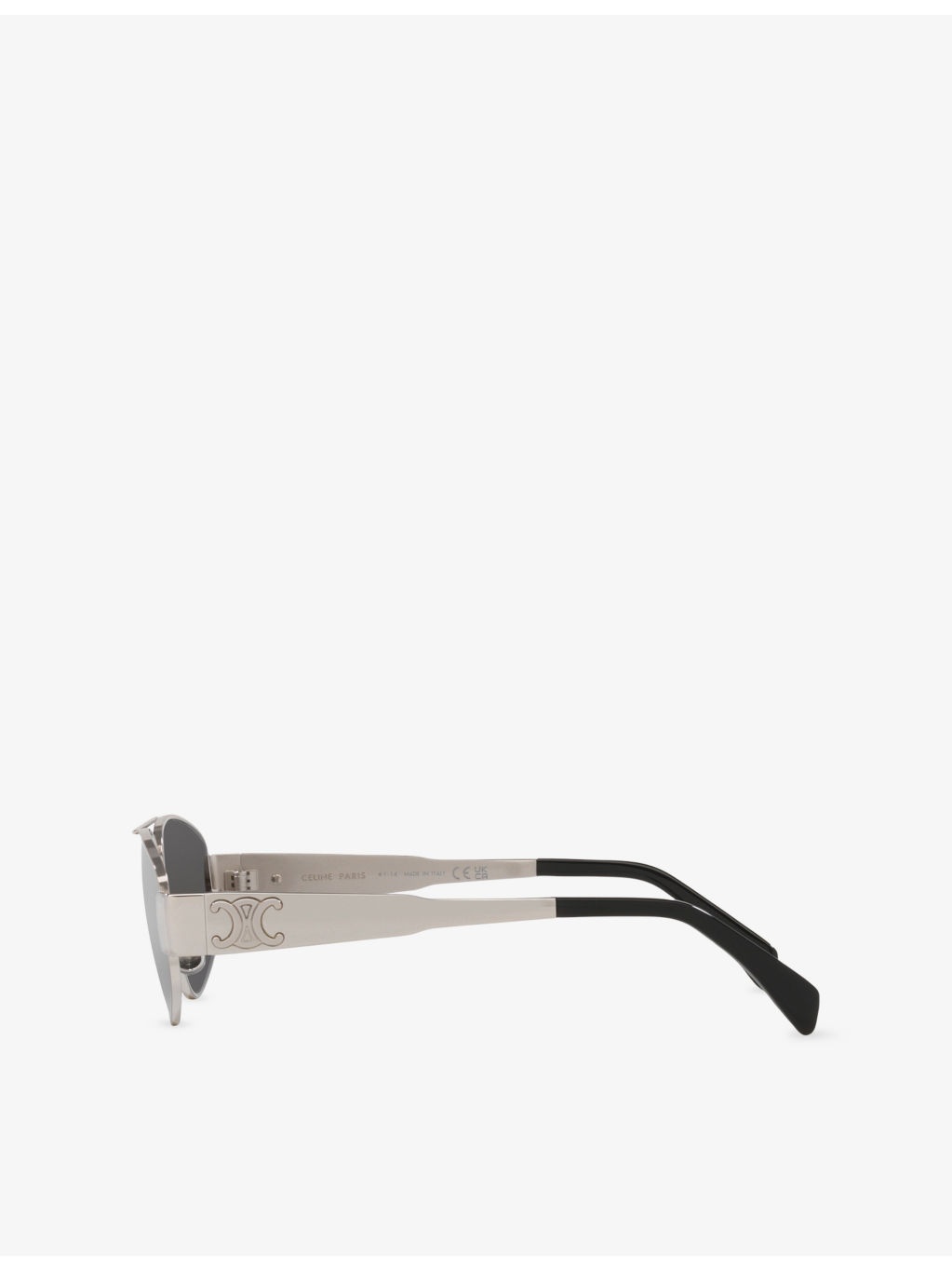 CL40281U Metaltriomphe Aviator-Frame Metal Sunglasses - 3