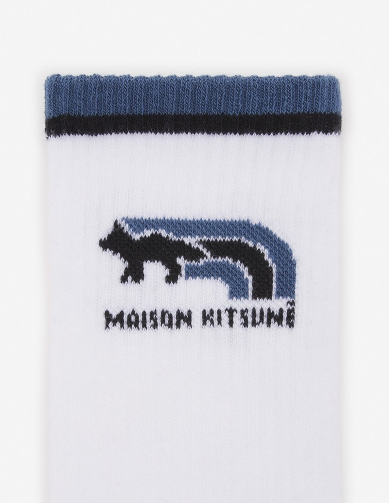 Maison Kitsuné FLASH FOX SPORTY SOCKS outlook