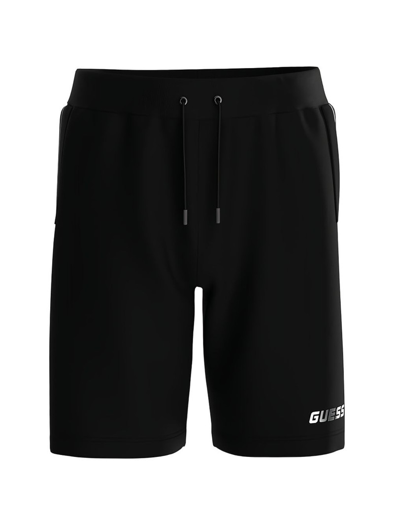 logo-print drawstring-detail shorts 1