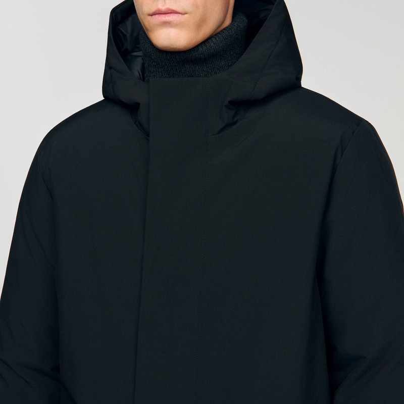 HOODED PARKA WITH ZIP 4