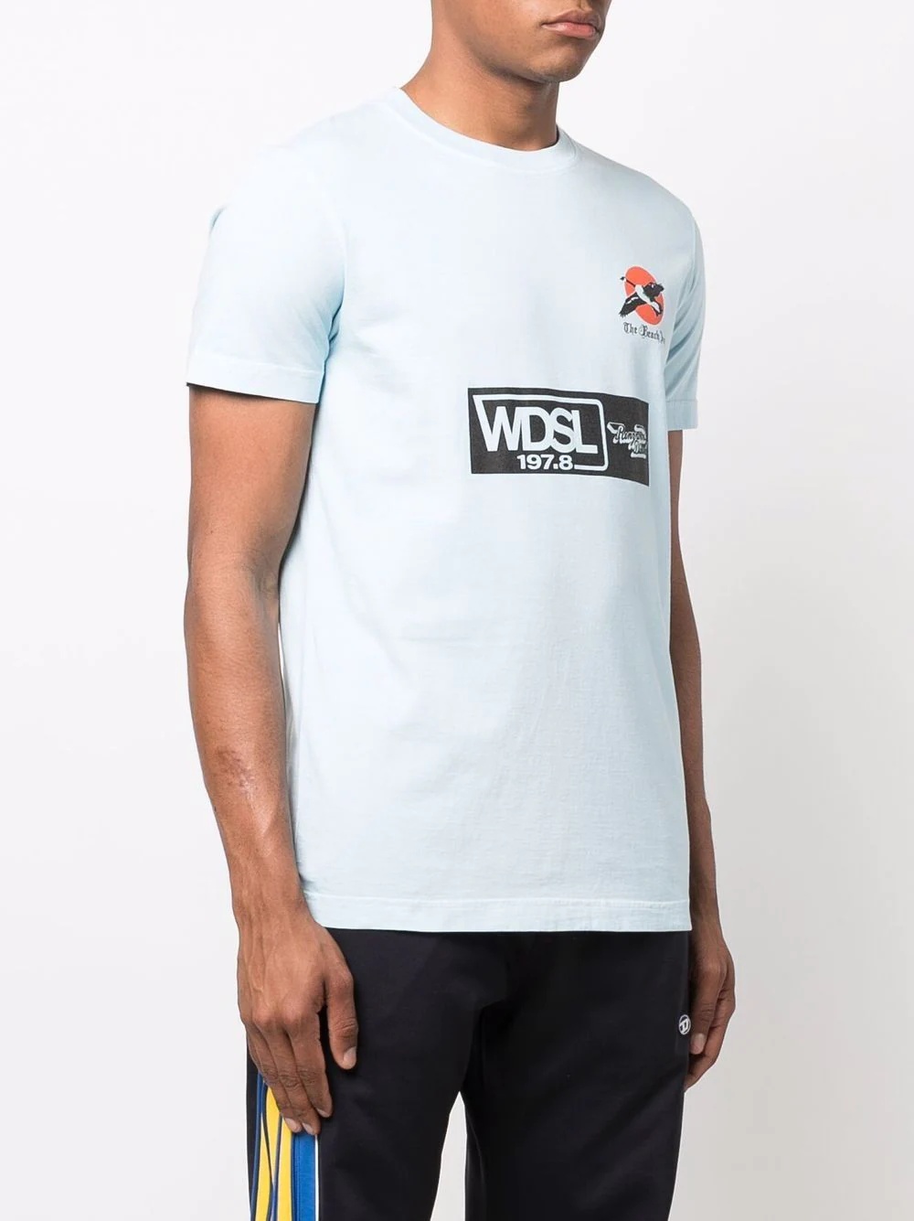 logo-print short-sleeved T-shirt - 3