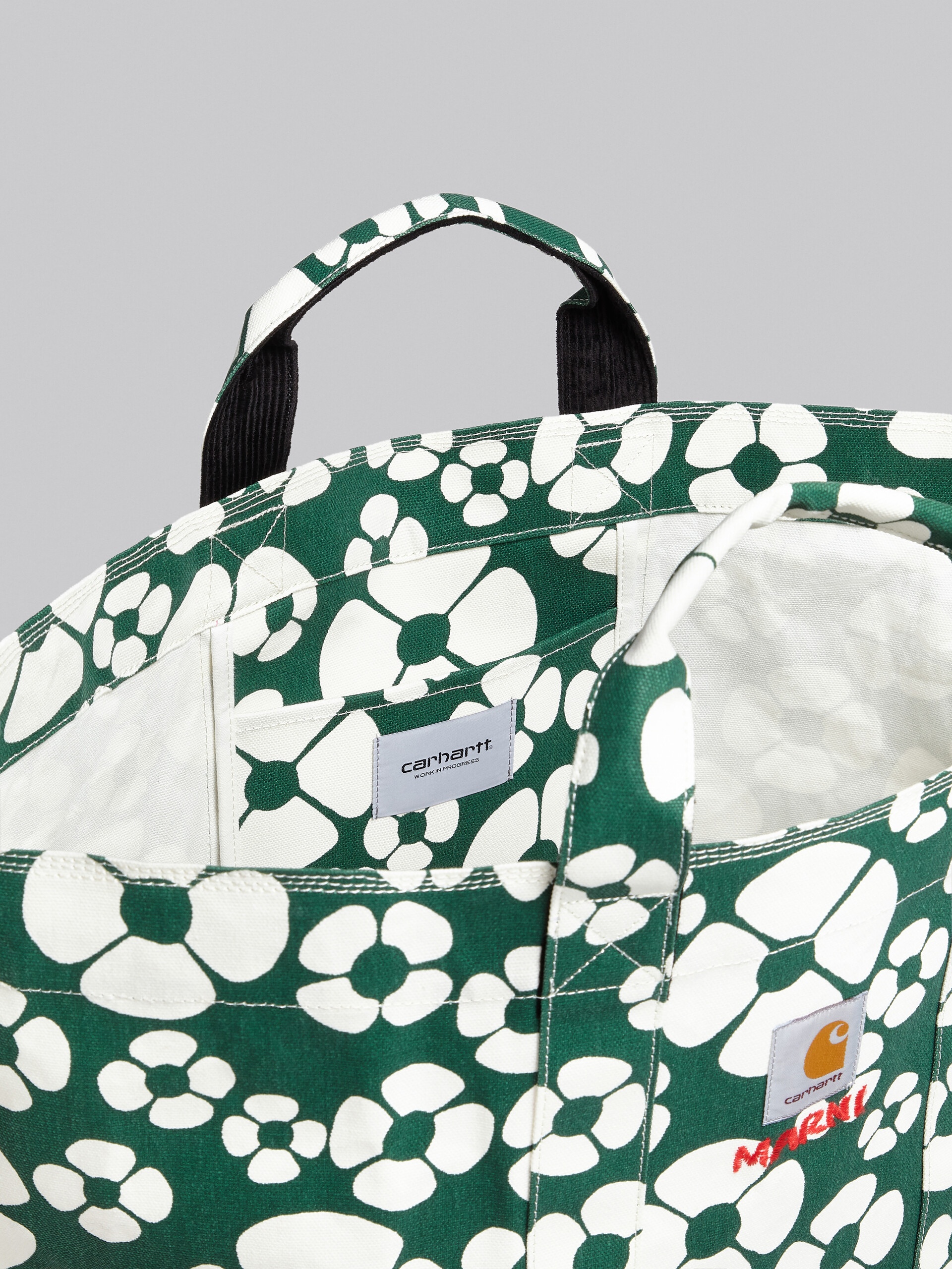 MARNI X CARHARTT WIP - GREEN SHOPPER - 4