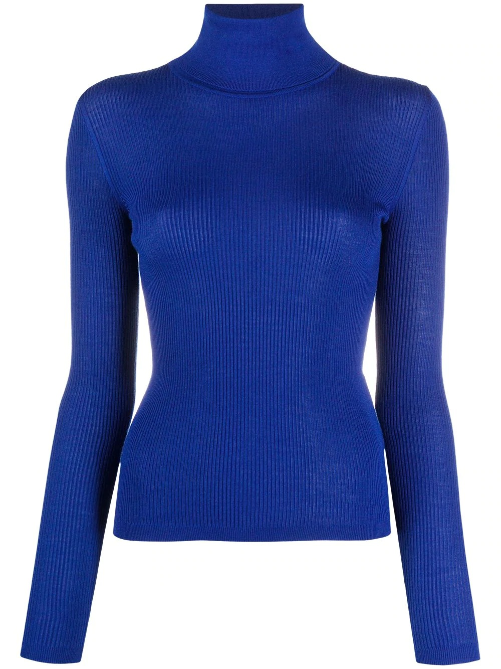 ribbed roll-neck jumper - 1