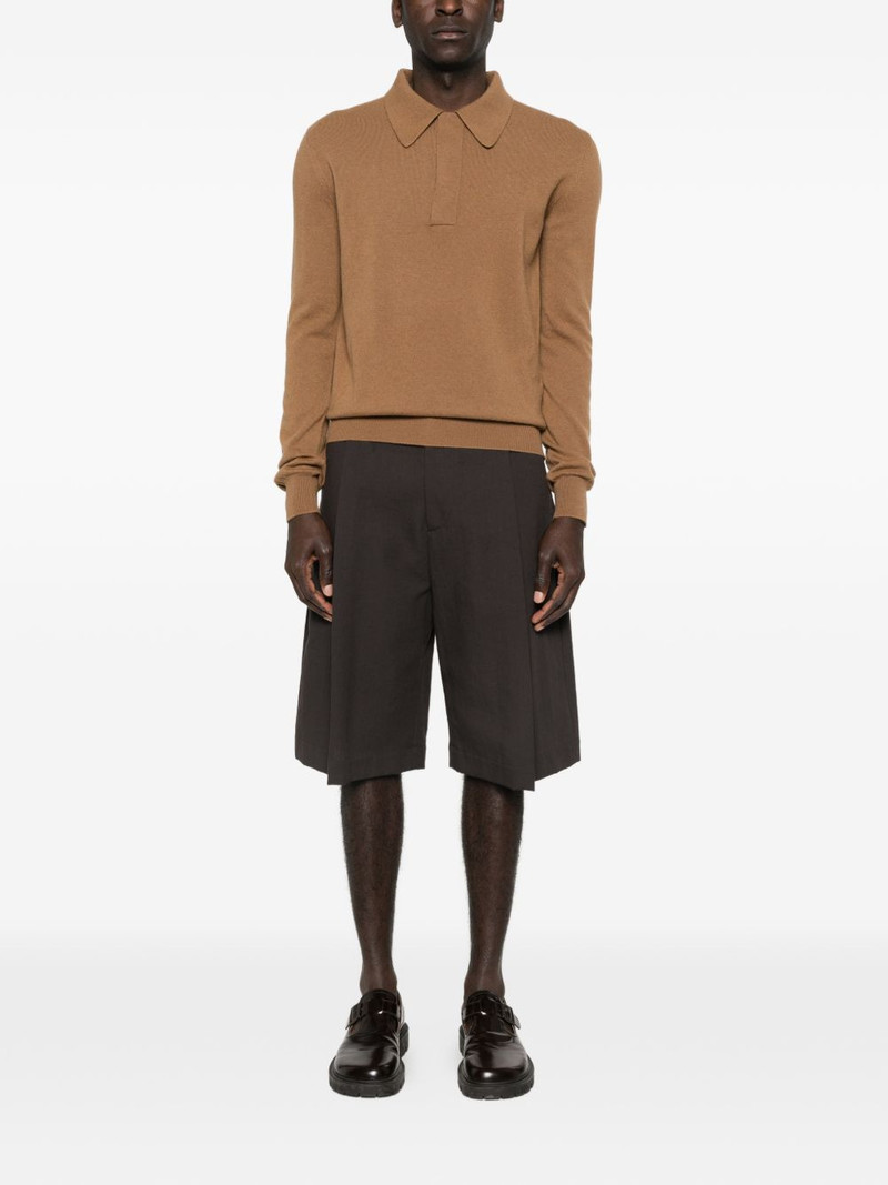 Jil Sander long-sleeved polo shirt outlook