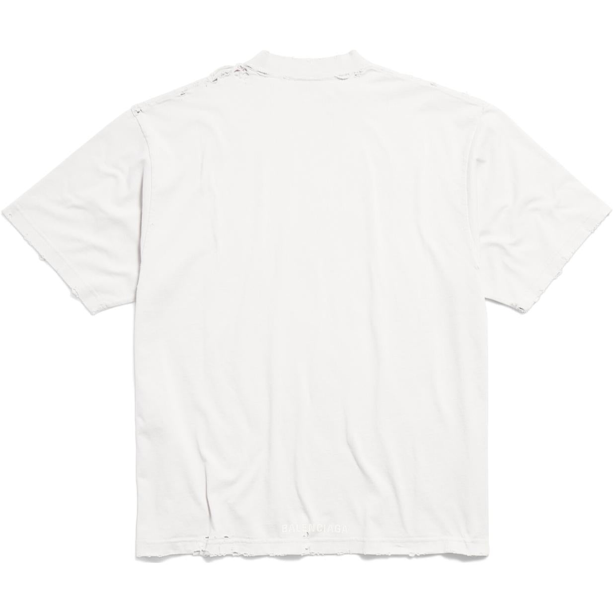 Balenciaga Paris Liberty T-Shirt 'Off White' 764235TQVR99016 - 2