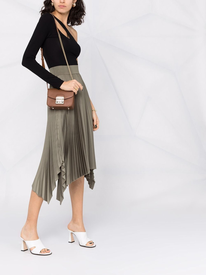 FURLA pebbled leather crossbody bag outlook