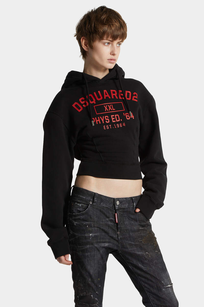 SUPERNEGATIVE DYED WAIST-TIGHT HOODIE - 3