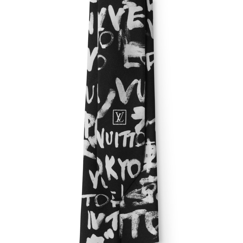 LV Scribble Tie 3