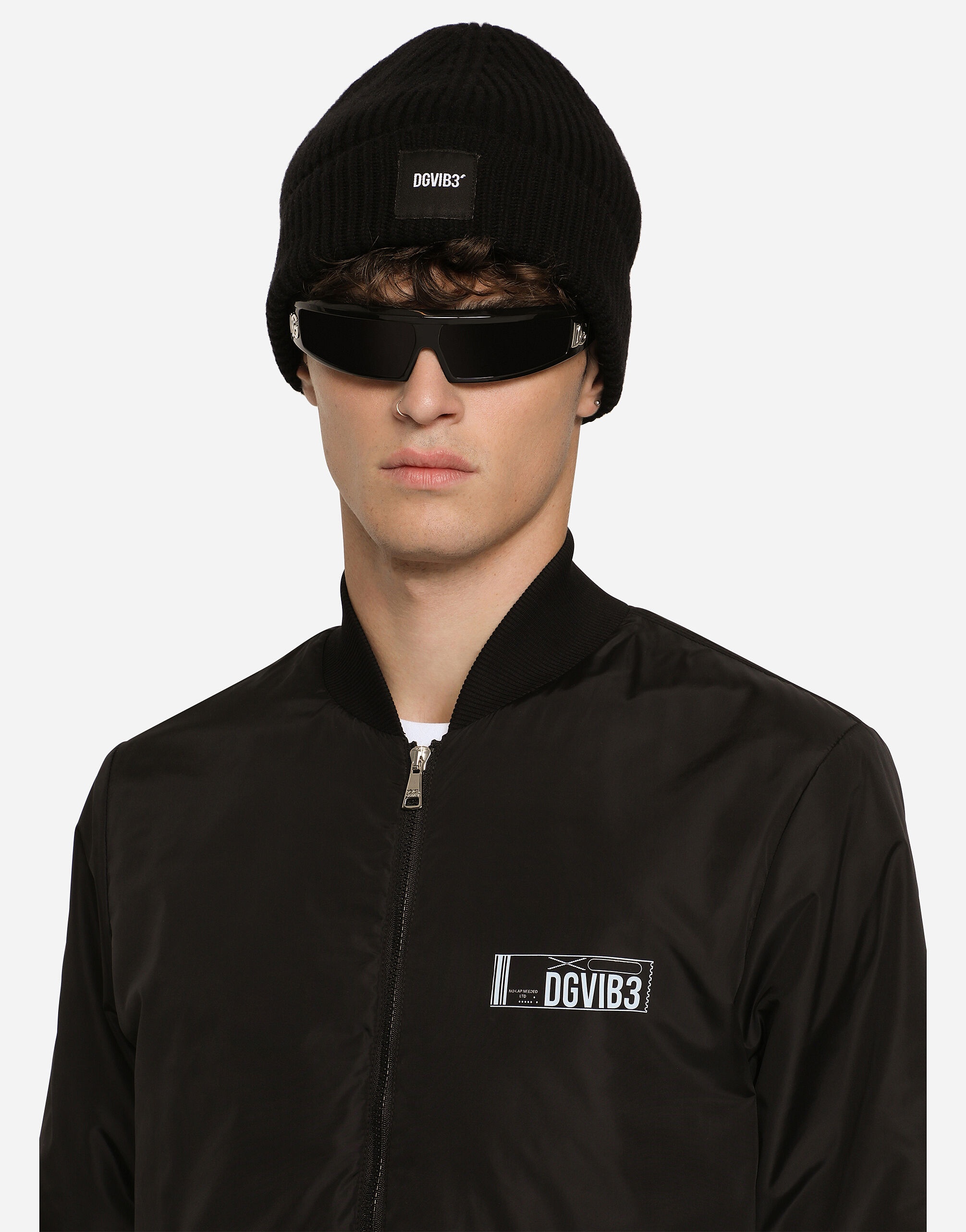 Nylon jacket with DGVIB3 print - 7