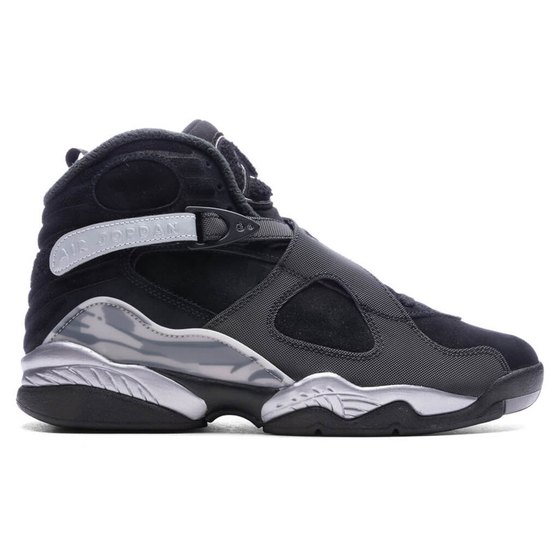 AIR JORDAN 8 RETRO 'WINTERIZED' - BLACK/GUNSMOKE/METALLIC SILVER - 1