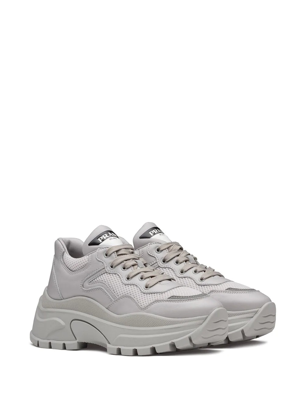 chunky panelled sneakers - 2