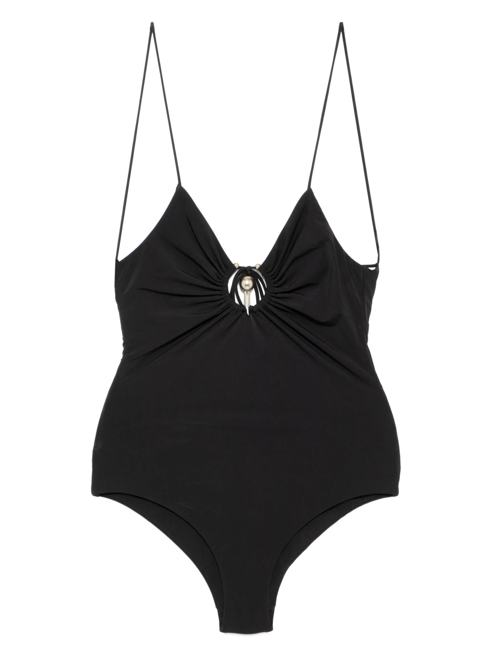 ruched orbit swimsuit - 1