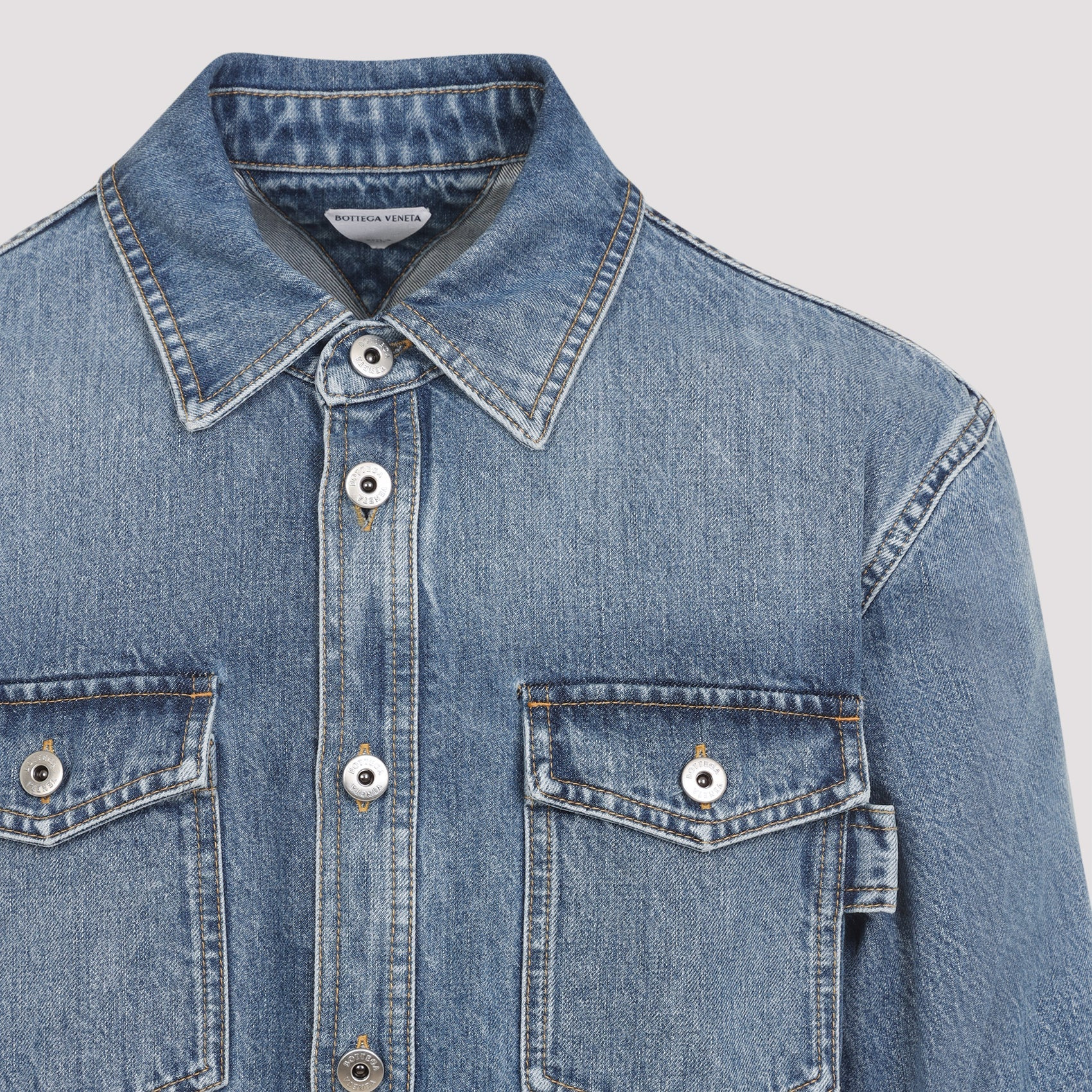Bottega Veneta Denim Shirt Men - 3