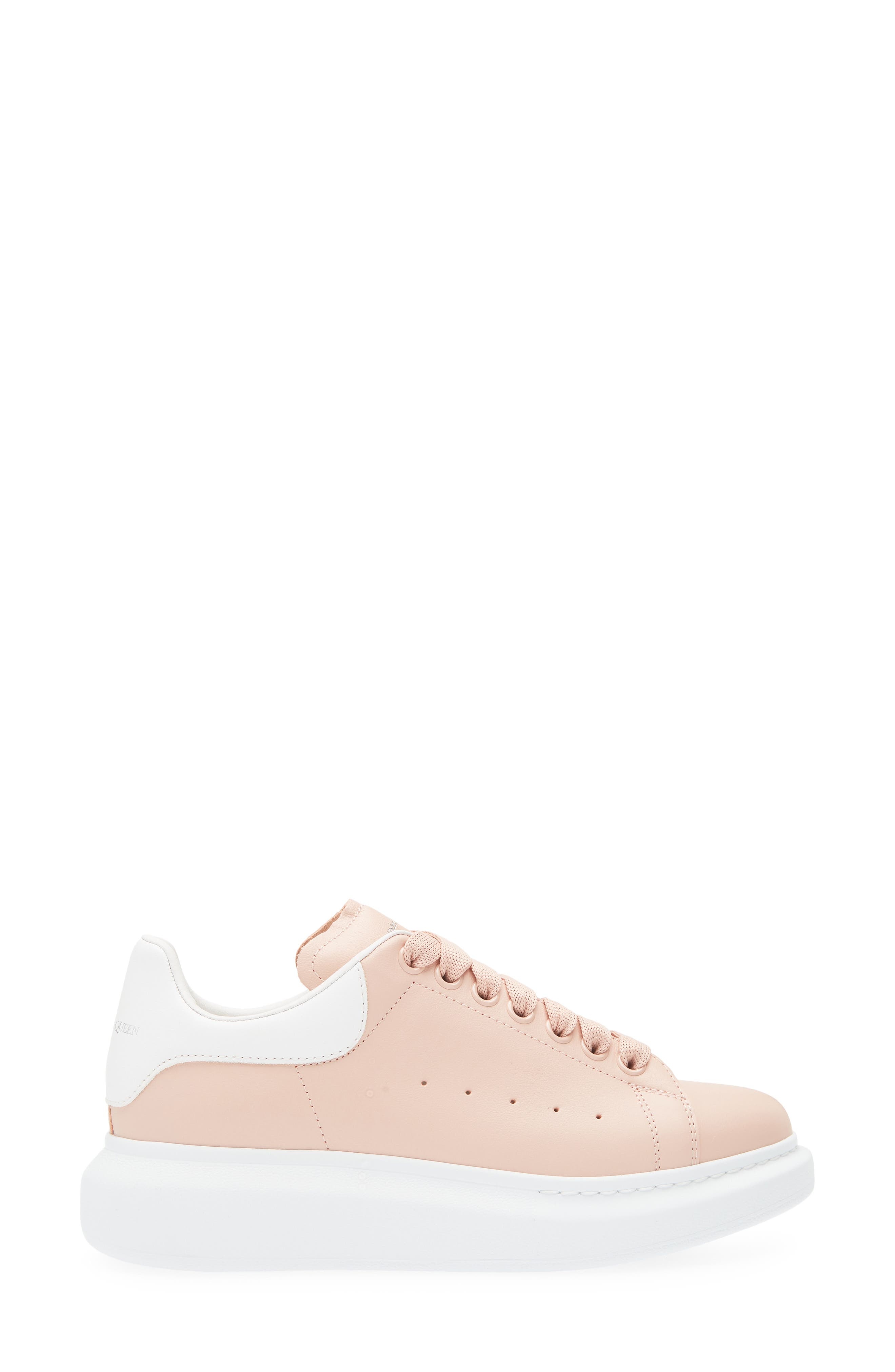 McQueen Oversize Sneaker in Petal/White at Nordstrom - 3