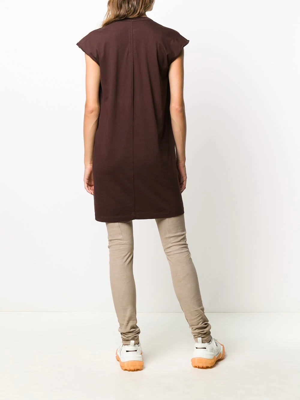 deep v tunic top - 4